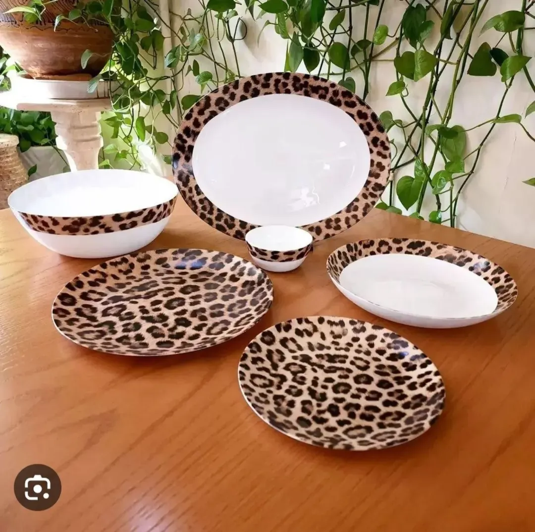 سرویس غذاخوری مدل پلنگی