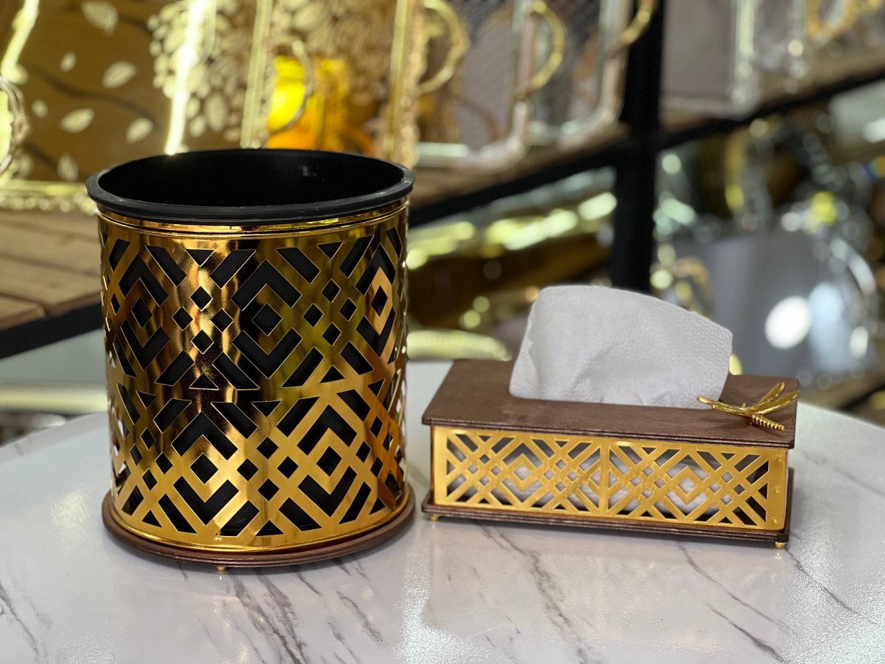 سطل و دستمال لیزری طرح سنجاقک